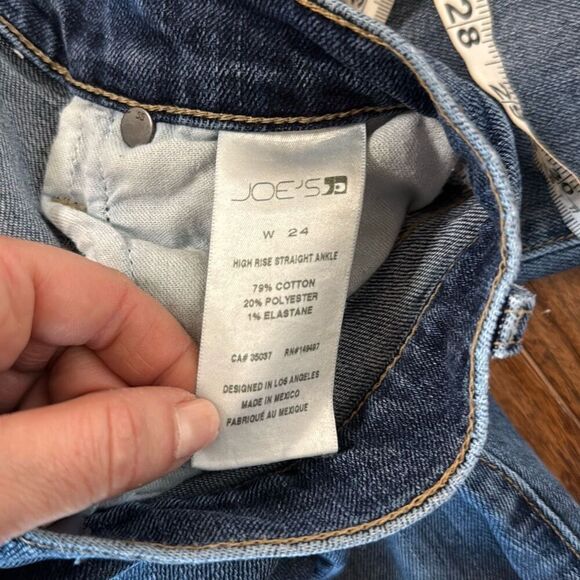 Joe’s High Rise Straight ankle jeans Calabasas 24 - Picture 6 of 14